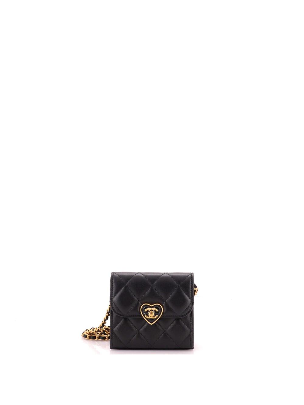 Chanel Coco Love Cc Heart Clutch With #336176C33B
